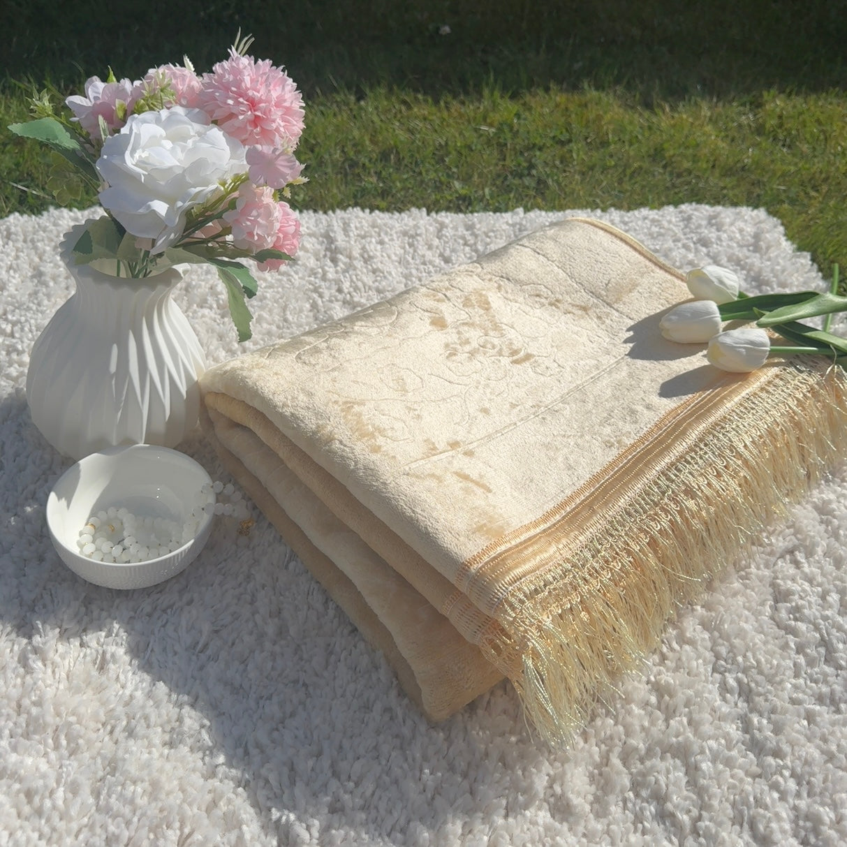Tapis de la foi BEIGE
