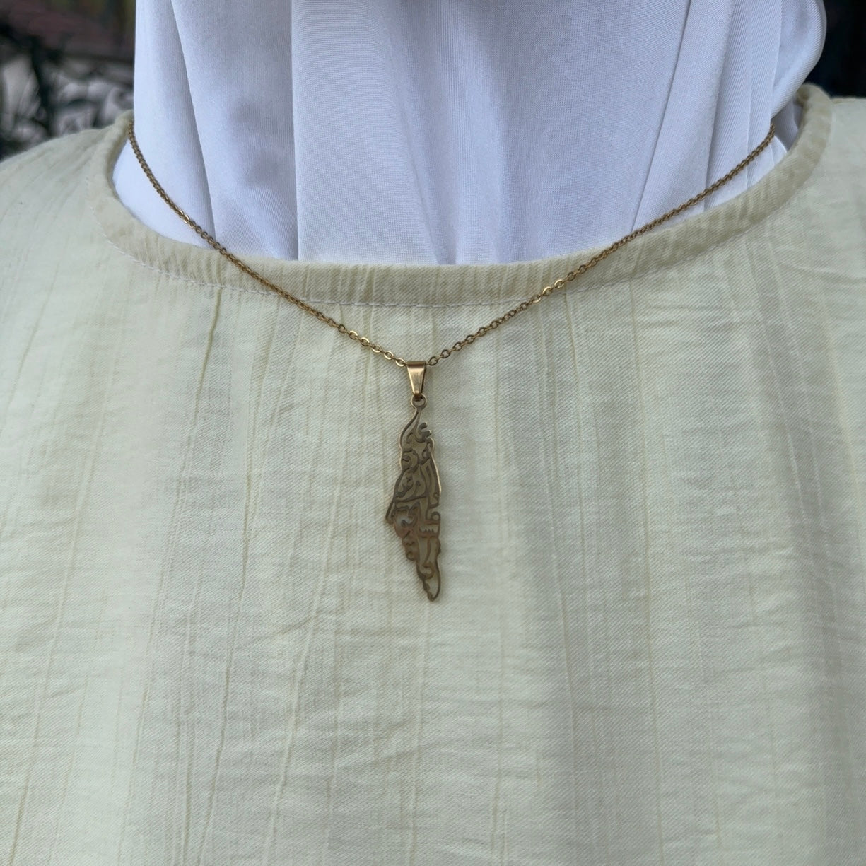 Palestine Necklace GOLD