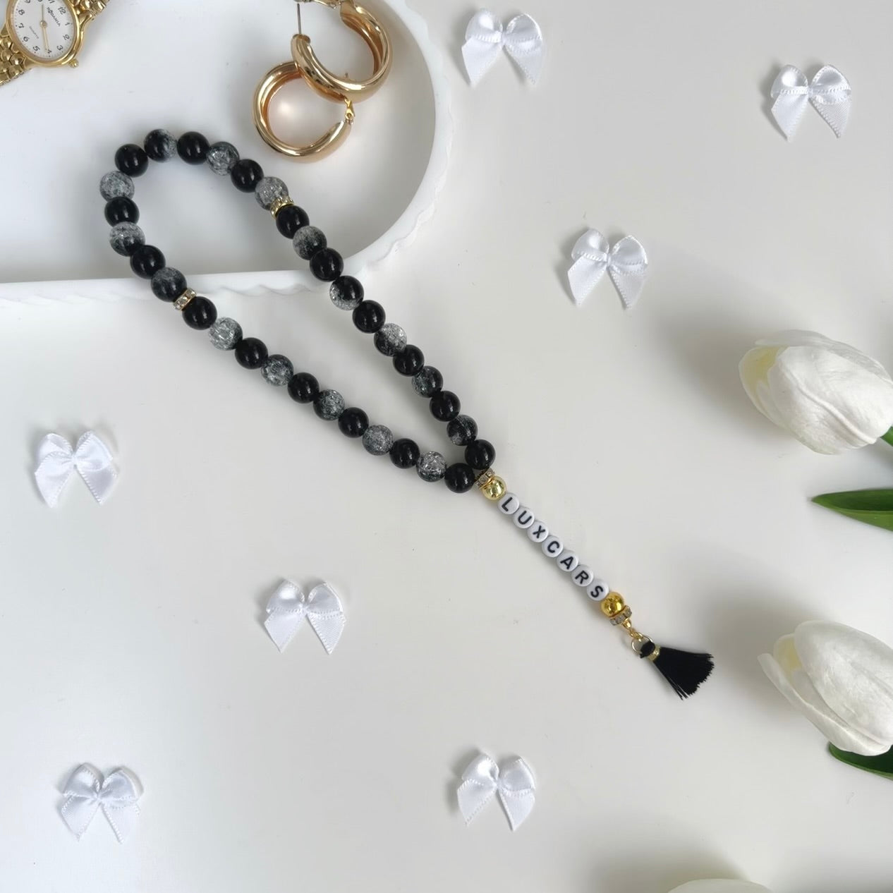 Customizable 33-Bead Tasbih