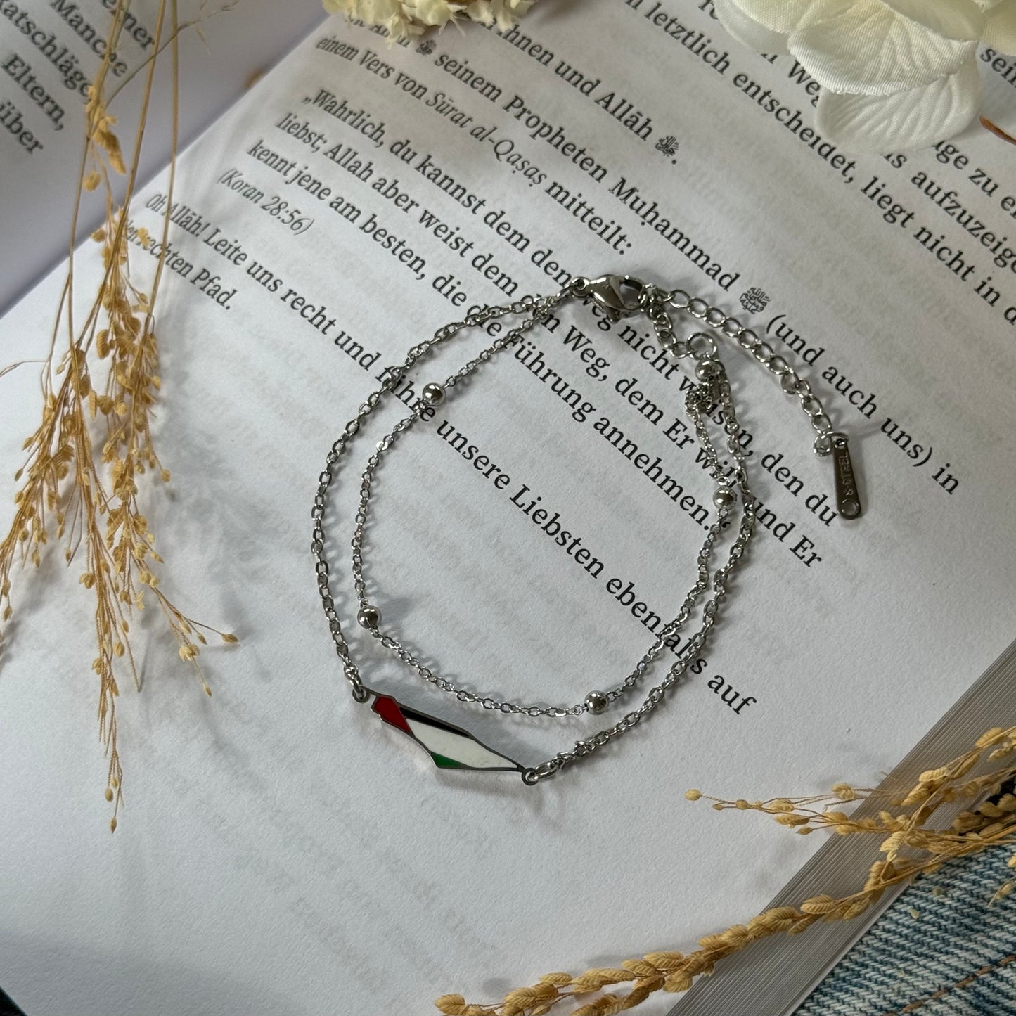 SILVER Palestinian Bracelet