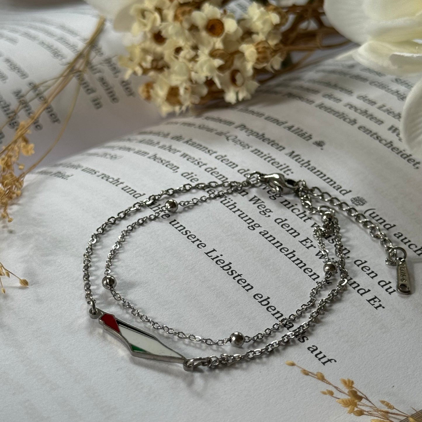 SILVER Palestinian Bracelet